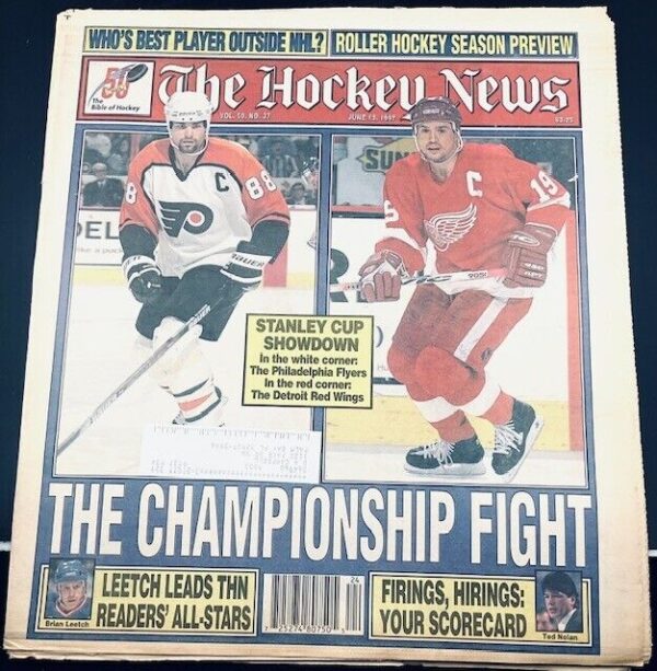 THE HOCKEY NEWS - Vol. 50 No. 37 - June 13, 1997 - The Championship Fight