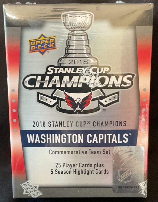 2018 Stanley Cup Champions - Washinton Capitals 30 Card Set