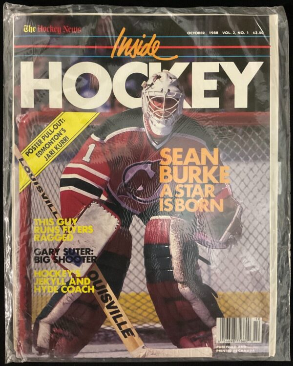 THE HOCKEY NEWS - Inside Hockey - October 1988